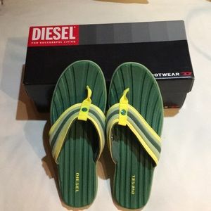 Diesel Pistachio/Citrus Flip Flop